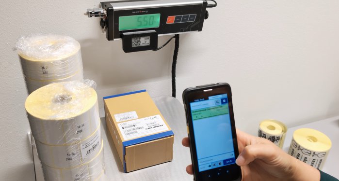 Jednoduchá kontrola dokladu podle hmotnosti