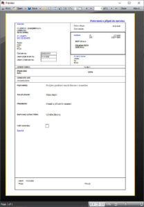 plusServis přijetí servisu